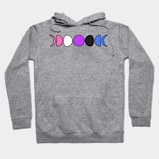 Pride Moons Genderfuid Hoodie